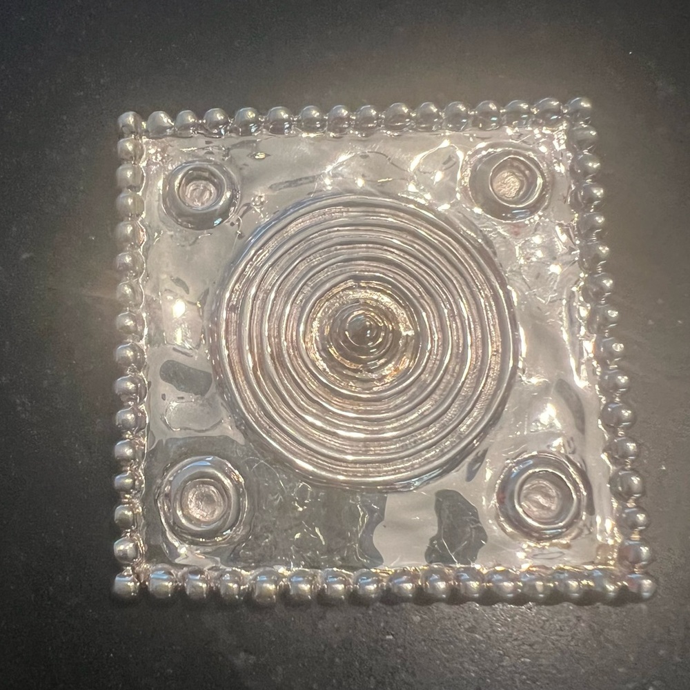 PETER BRAMS 925 Silver & 14K GOLD - Vintage Large Square Brooch